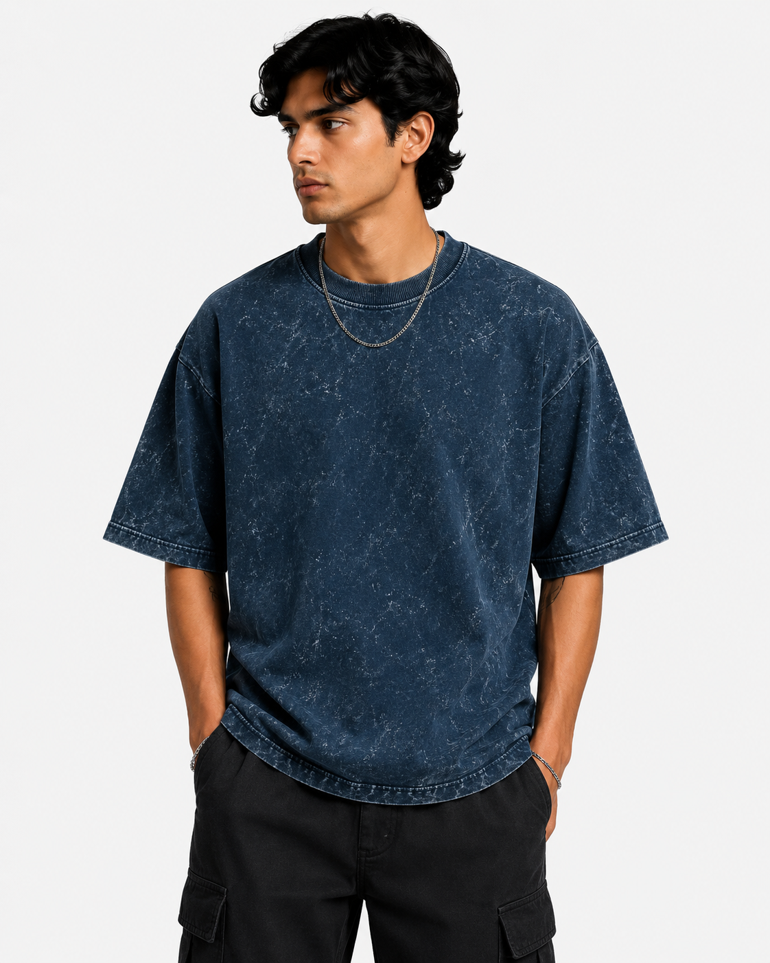 VANTA Acid Washed Oversized T-shirt