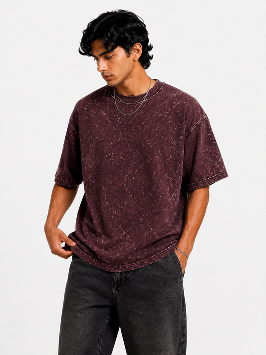 VANTA Acid Washed Oversized T-shirt